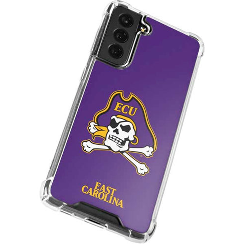 East Carolina University ECU Pirates Galaxy S21 FE Clear Case
